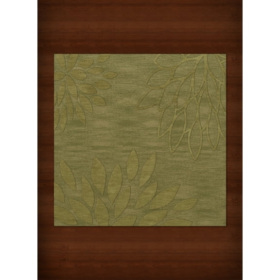 Dalyn Dover Area Rug DV17 Dv17 Pear Floral Leaves 8' x 8' Square
