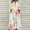 Pink, variant on yievot Women's Summer Dress Fashion Causal Printing V-Neck Button Short Sleeve Vacation Pockets Dresses
