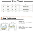 thumbnail image 2 of Bigersell Women's T-Shirt Bra Tshirt Bra Wireless Bra Ladies Soft Bra Style B72 Women Bra and Panty Sets Soft Bra Feature Push Up Strapless Bra Hook & Eye Bra Closure , Green XXL, 2 of 5