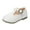 White, variant on NOKIO Girls' Stylish Sandals Kids Leather Mary Janes Baby Platform Sandals Girls' Stylish Sandals Girl Shoes Small Leather Shoes Single Shoes Children Dance Shoes Girls Performance Shoes