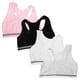 thumbnail image 1 of Girls Sports Bras 4Pcs Seamless Design Training Support Bras Style Assorted Color Ideal For Daily Wear Activities, 1 of 4