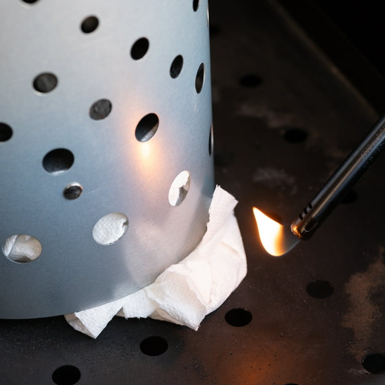Expert Grill Charcoal Chimney Starter for Outdoors with Safety