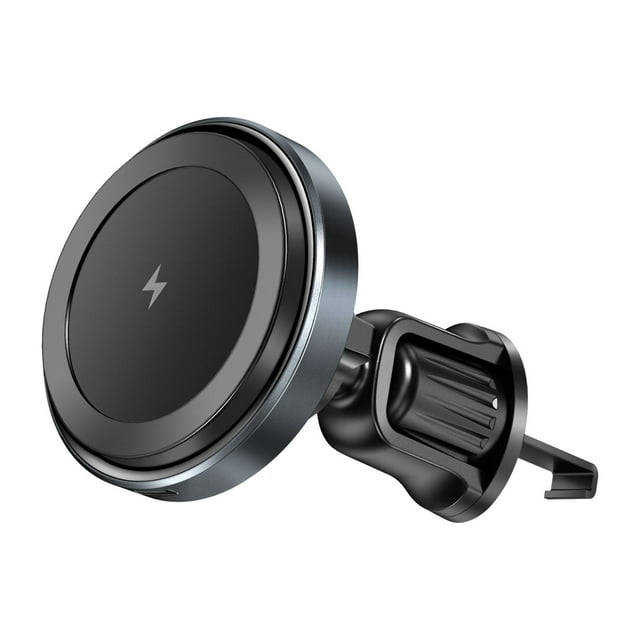 Soporte magnético para coche con cargador inalámbrico para Ai.r .V.ent con carga rápida de 15 W