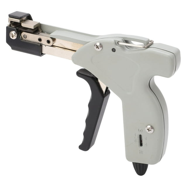 Pistola para bridas de acero inoxidable, herramienta de corte con cierre de cremallera para trabajos de construcción