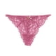 thumbnail image 3 of Gibobby Ropa interior bikini elástica para mujer Tanga encaje Sexy para mujer, pantalones en T con patrón transpirable hueco para mujer, bragas sin costuras con（Rojo， M), 3 of 5