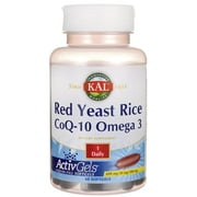 Kal - Red Yeast Rice CoQ-10 Omega 3 600/30/500 mg - 60 Softgels
