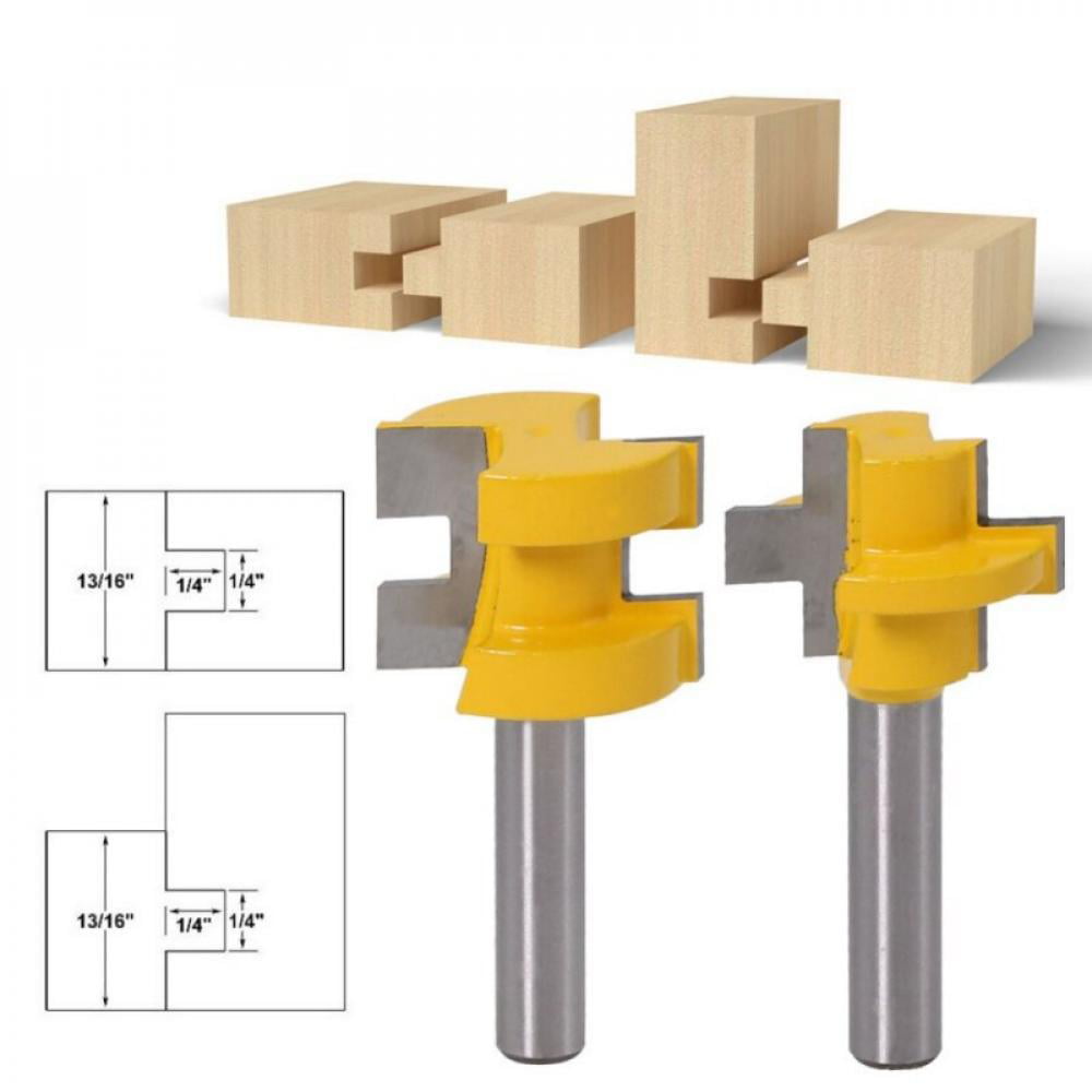8mm Shank T Groove Router Bit Wood Tenon Milling Cutter Woodworking Accessories
