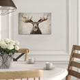 thumbnail image 2 of 7WallArts -Large Elmer the Moose Vintage Rustic Animal Picture for Wall Poster for Living Room 48x32 Inch, 2 of 5