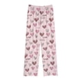 thumbnail image 6 of HXWCHs Girls Checkered Pants Stylish Long Pants with Functional Pockets for Everyday Casual Comfort Wear 5-6Years Pink, 6 of 7
