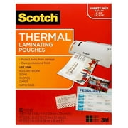 Scotch Variety Pack Thermal Laminating Letter Photo TP-8000-VP