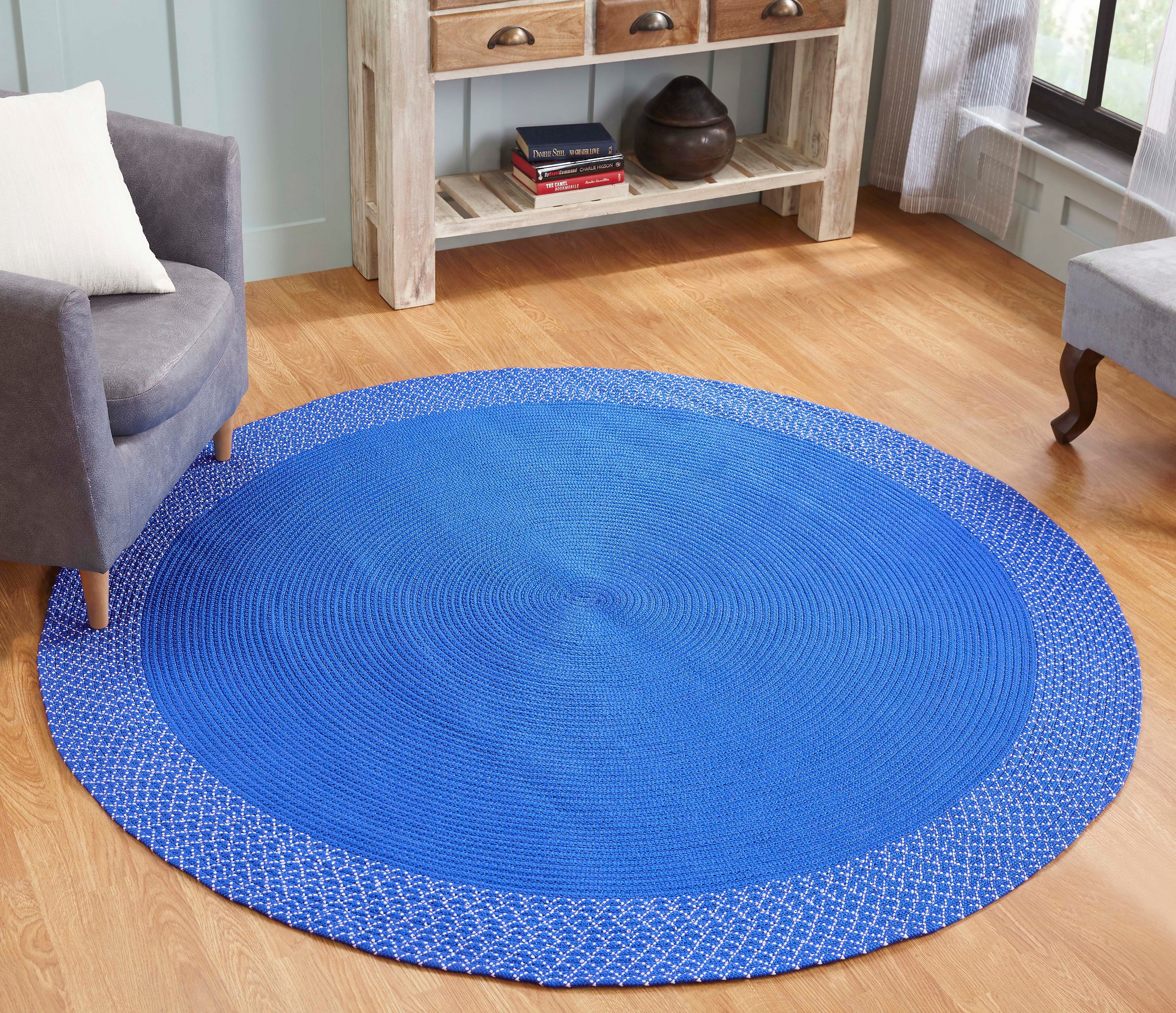 Better Trends Indoor/Outdoor Braid Collection is Durable & Stain Resistant ReversibleAll Weather