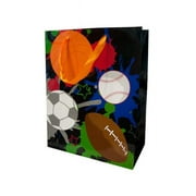 Bulk Buys GH225-72 Sports Theme Gift Bag, 72 Piece