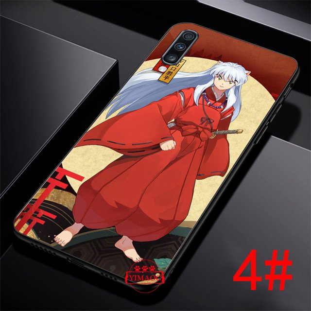 Para Samsung A70 A11 A12 A21S A22 4G 5G A31 A32 A41 Funda Blanda 208YIU Inuyasha Anime