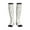 3 Black, variant on Elephants And Giraffes Printed Sports Compression Socks - 15-20mmHg Graduated Compression, High-Performance Soft and Breathable Socks for Men and Women