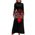 thumbnail image 1 of Vestido largo holgado Mein Herz Brennt para mujer, vestido de fiesta, 1 of 4