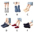 thumbnail image 4 of Qarigey Calcetín grueso de invierno frío de 2 piezas, calcetines suaves, calcetería cómoda, calzado cálido, accesorio para el hogar, la Accesorios de disfraces Albaricoque 40 a 42, 4 of 6