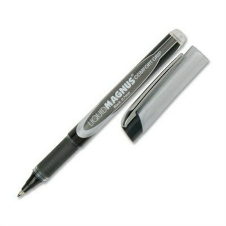 Grip Liquid Ink - Skilcraft Fine Point Liquid Magnus Comfort Grip Roller Ball Pen, 0.7mm Size, Black Ink 5877791