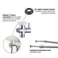 thumbnail image 5 of Bidet Sprayer for Toilet, Handheld Sprayer Kit, Cloth Diaper Sprayer Set - Easy to Install - Stainless Steel, 5 of 5