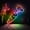 Color Flow Effect (76 modes), variant on Carrot Led Light Box, Dimmable Neon-Like Light Signs USB Power for Wall Decor Bedroom Decoration, Static Light (WxH) 11"x12"