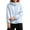 Light Blue, variant on Maqroz Packable Jacket Women Lightweight Hooded Zip Up Windbreaker Elastic Cuffs Water Repellent Sporty Athletic Training Outerwear