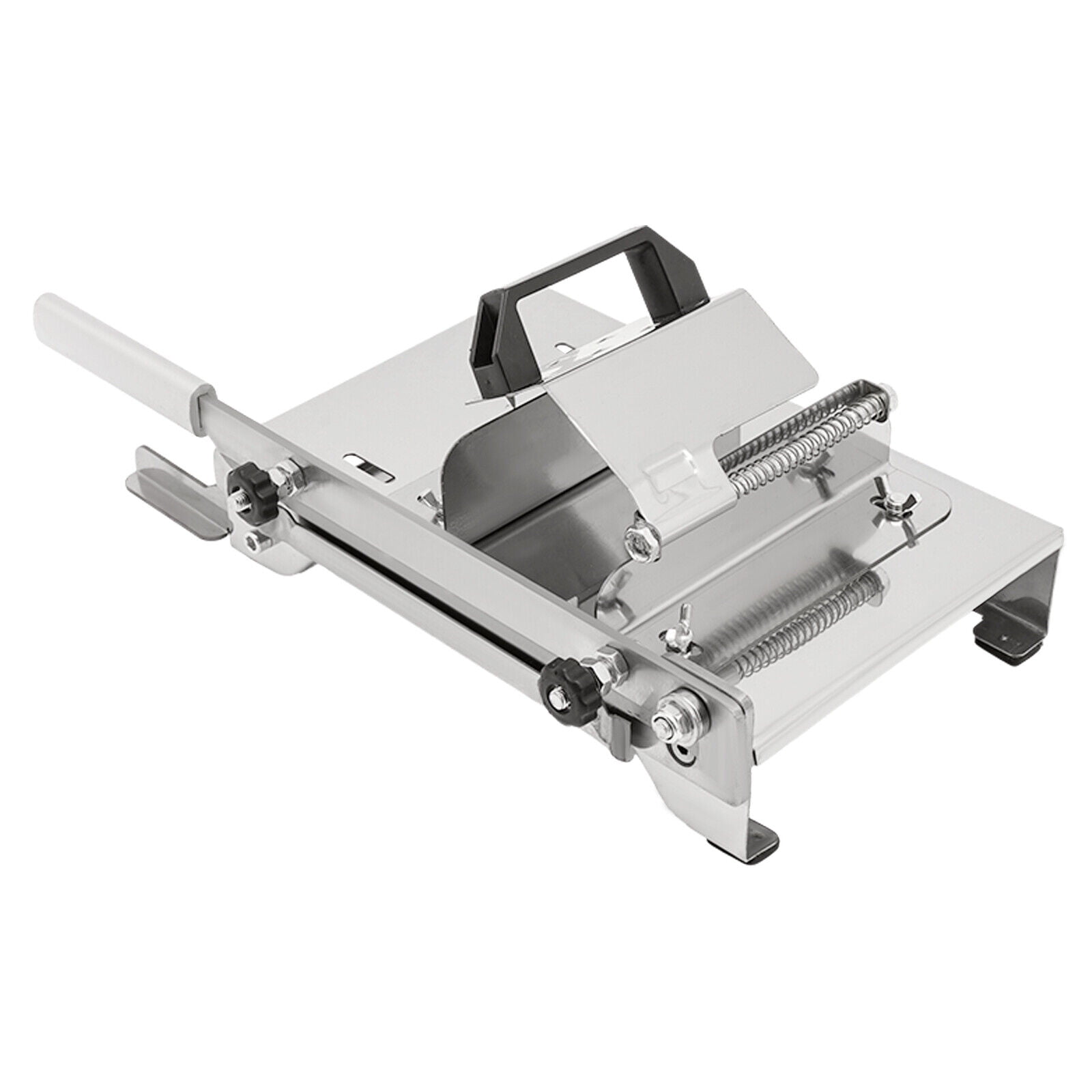 New Manual Frozen Meat Slicer Kitchen Mutton Ham Beef Cutter Tabletop Stainless Cutting Machine