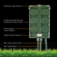 thumbnail image 4 of myTouchSmart Outdoor 6 Outlet Yard Stake Timer, Plug-In, Light Sensor, On at Dusk/Off After 6 Hours, Weather Resistant, Heavy-Duty Grounded Outlets, Ideal for String Lights, Landscape, Seasonal, 41295, 4 of 4