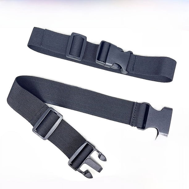 Cinturón de fijación con hebilla ajustable, cinturón de fijación con hebilla multifuncional, cinturón de mochila, cinturón de fijación para equipaje, carga, tienda de campaña