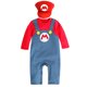 thumbnail image 2 of Traje de gateo Super Mario Bros mameluco mono disfraz de Halloween Cosplay, 2 of 4