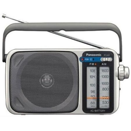 panasonic fm radio 2400 rf grey silver am dialog displays option button additional opens zoom