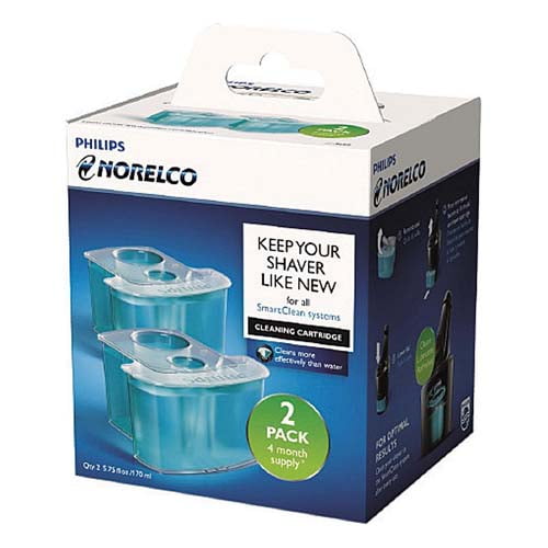 Philips Norelco Smartclean Replacement Cleaning Cartridges For Shaver