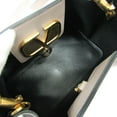 thumbnail image 4 of Pre-Owned Valentino Garavani V Logo Escape Small Women's Leather Handbag Dusty Pink, 4 of 14