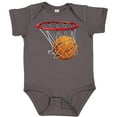 thumbnail image 3 of Inktastic Basketball Swish Boys or Girls Baby Bodysuit, 3 of 5
