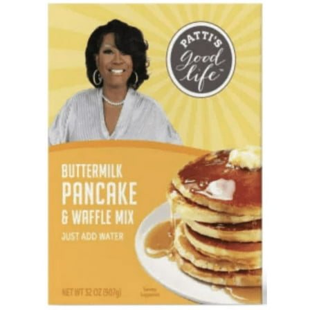Patti Labelle Complete Buttermilk Pancake and Waffle Mix - 32 oz - Powder Mix (Pack of 2)