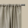 thumbnail image 5 of Mainstays Farmhouse Diamond Light Filtering Rod Pocket Panel Pair, Set of 2, Beige, 76 x 84, 5 of 10