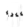 thumbnail image 3 of Easter Shirts for Women Cute Easter Bunny Shirt Trendy Pink Bow Girly Tee Bunny Bow Tops Watercolor Bow Tees, 3 of 4