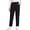 Black, variant on Women Capri Pants High Waisted Drawstring Summer Yoga Pants Workout Cropped Joggers Lounge Pants with Pockets