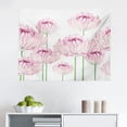 thumbnail image 1 of Floral Tapestry, Silhouette Pastel Colored Spring Carnations and Tulips with Smudged Petal Background, Fabric Wall Hanging Decor for Bedroom Living Room Dorm, 2 Sizes, Multicolor, by Ambesonne, 1 of 1