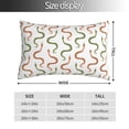 thumbnail image 2 of Yiaed Hand Drawn Snake Print Brushed Microfiber Envelope Pillowcases, Standard,Envelope Closure Pillow Cases(No pillow core)-20"x30", 2 of 6