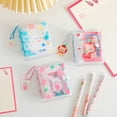 thumbnail image 3 of Photo Album Waterproof Transparent 20 Pockets Ring Binder Cartoon Photo Card Holder for Students, 3 of 7