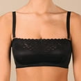 thumbnail image 2 of Strapless Lace Bra, Black, 36, 2 of 13