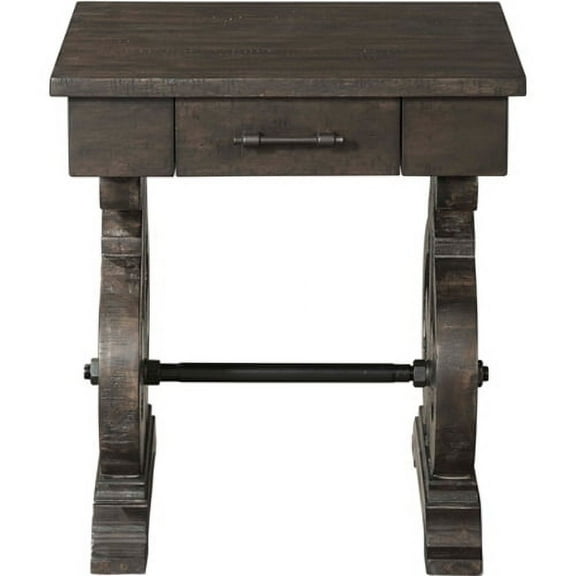 Picket House Furnishings Stanford End Table with Drawer, Brown