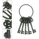 thumbnail image 4 of Retro Cast Iron Crafts Ancient Key Chain Garden Decoration Home Ornaments, 4 of 4