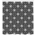thumbnail image 3 of Ambesonne Black and White Shower Curtain, Monochrome Details, 69"Wx70"L, Black White, 3 of 3