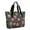 Colorful Halloween Pumpkins, variant on Tote Bag for Women - Colorful Mexican Elements Shoulder Bag - Large Utility Work Duffle Bag with Zipper Handbag for Travel, Work, Sprots