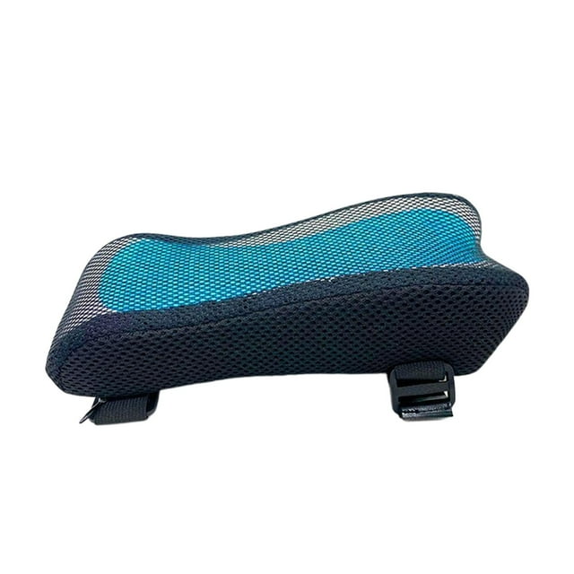 Almohada de espuma viscoelástica para reposabrazos, funda extraíble ergonómica , cojines para reposabrazos para juegos, sil de shamjiam Almohadilla para reposabrazos