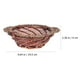 thumbnail image 2 of Cesta de almacenamiento de mimbre tejido a mano 1pc bocadillos de frutas únicas canasta de almacenamiento de flores, 2 of 5