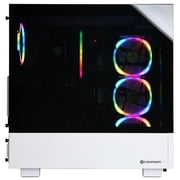 CyberPowerPC Gamer Master Gaming Desktop Computer, AMD Ryzen 5 8400F 4.2GHz, 16GB RAM, 2TB SSD, NVIDIA GeForce RTX 5060 8GB, Windows 11 Home, White