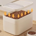 thumbnail image 4 of WLAGOOD Dog Food Storage Container,Collapsible Dog Food Container for Dog/Cat/Bird Food/Cat litter,Keep Dry Food Fresh,Pet Food Containers with Lids,Easy to Move, 4 of 6