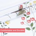 thumbnail image 2 of Sevenstars Floral Tablecloth Spring Table Cloth White Rectangle Table Cover for Easter, Picnic, 60" x 120", 2 of 7