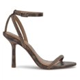 thumbnail image 3 of Jessica Simpson Baharia Sandals Women Ankle Strap Stiletto Heel Two Piece Pumps (Light Bronze, 6.5), 3 of 8